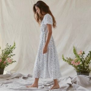 CHRISTY DAWN the dawn floral midi dress